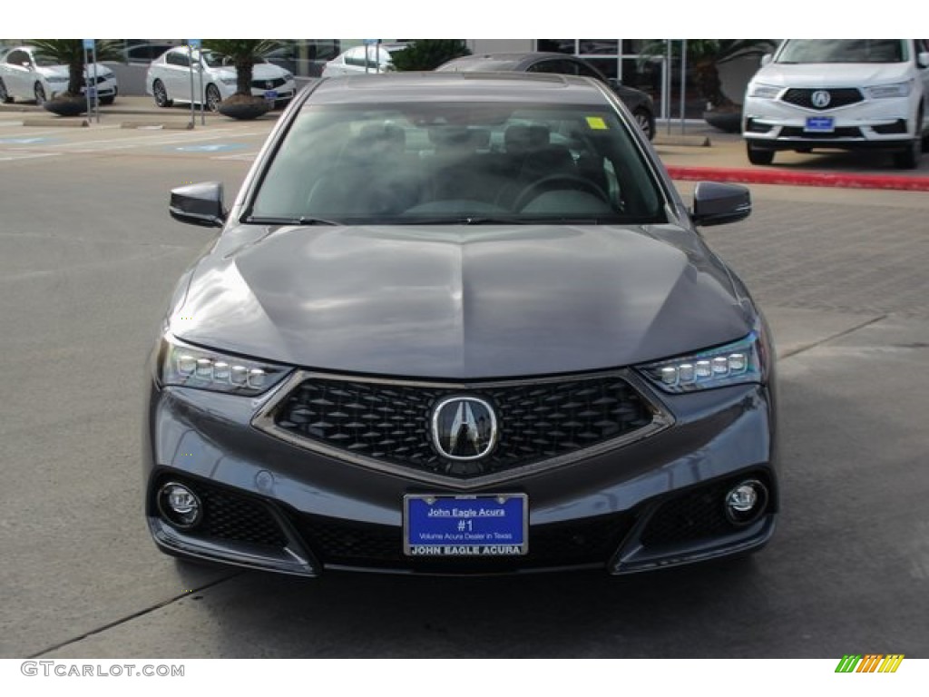 2020 TLX V6 A-Spec Sedan - Modern Steel Metallic / Ebony photo #3