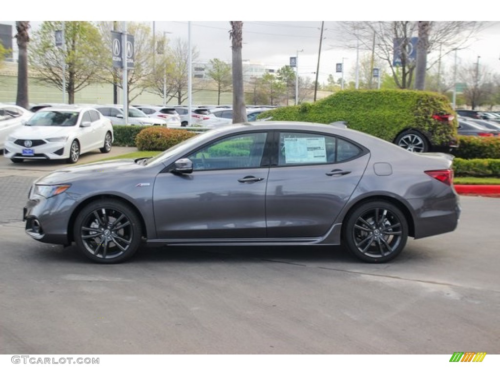 2020 TLX V6 A-Spec Sedan - Modern Steel Metallic / Ebony photo #5