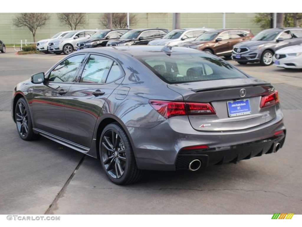 2020 TLX V6 A-Spec Sedan - Modern Steel Metallic / Ebony photo #6