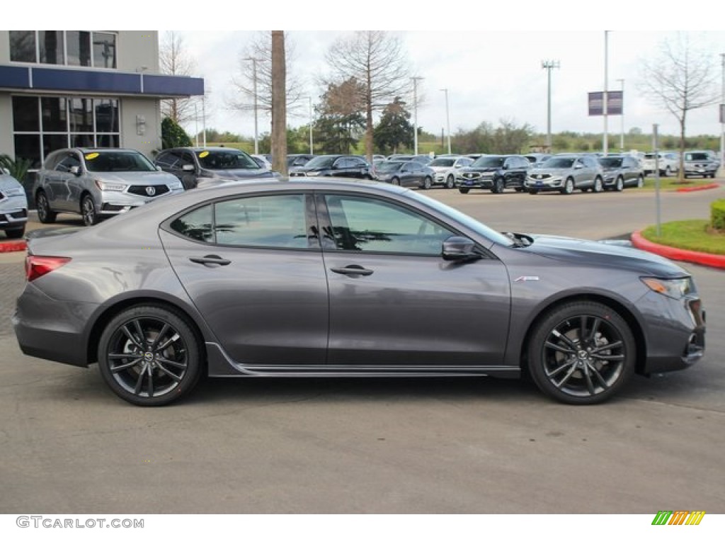 2020 TLX V6 A-Spec Sedan - Modern Steel Metallic / Ebony photo #9