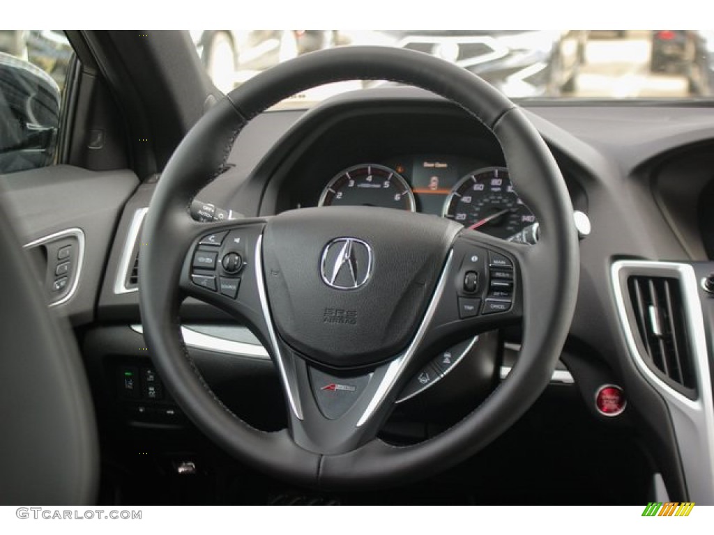 2020 TLX V6 A-Spec Sedan - Modern Steel Metallic / Ebony photo #31