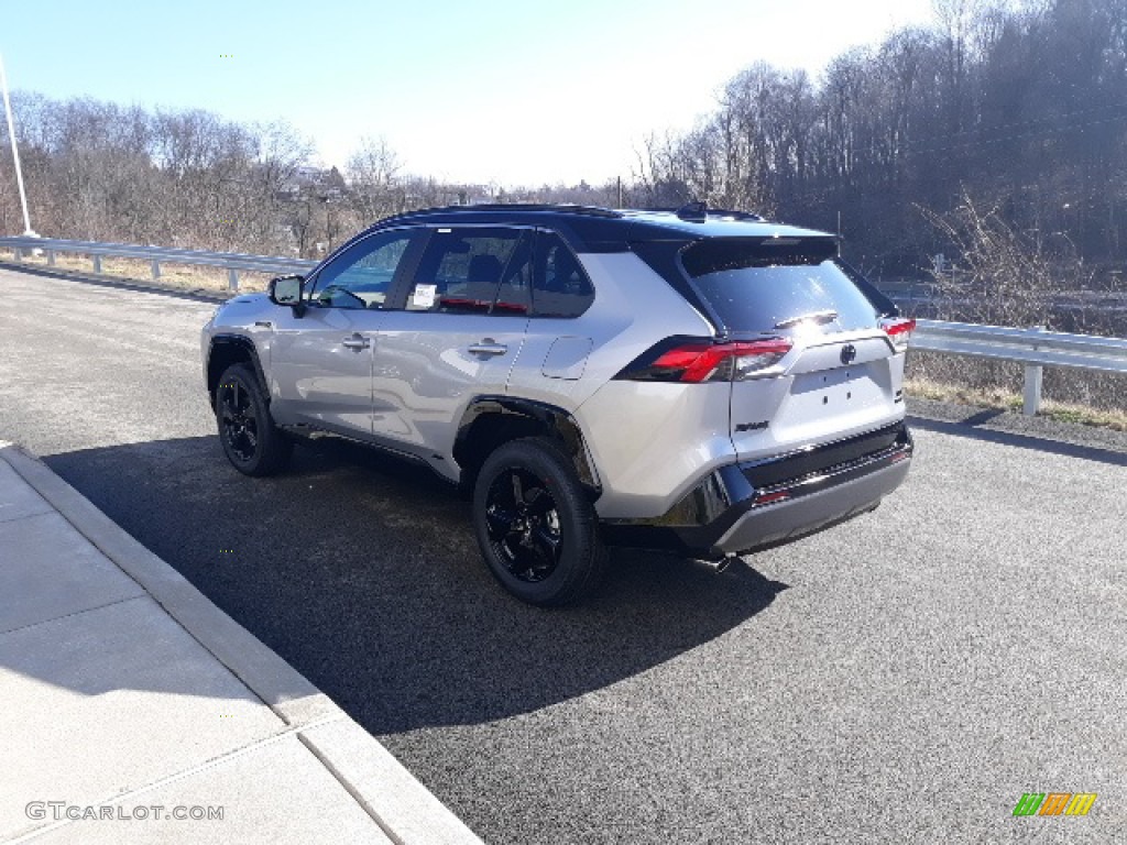 2020 RAV4 XSE AWD Hybrid - Silver Sky Metallic / Black photo #2