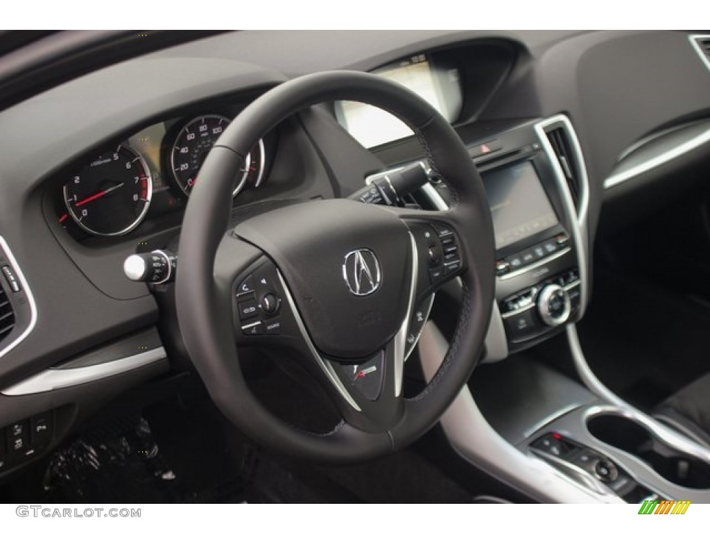 2020 TLX V6 A-Spec Sedan - Modern Steel Metallic / Ebony photo #43