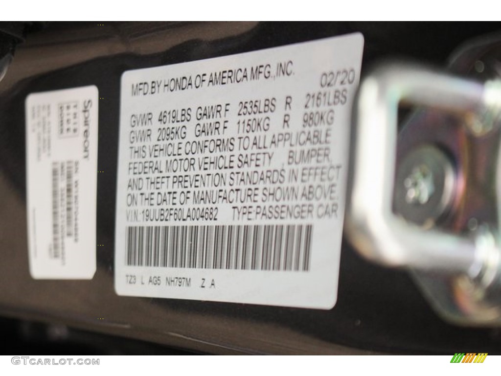 2020 TLX V6 A-Spec Sedan - Modern Steel Metallic / Ebony photo #44