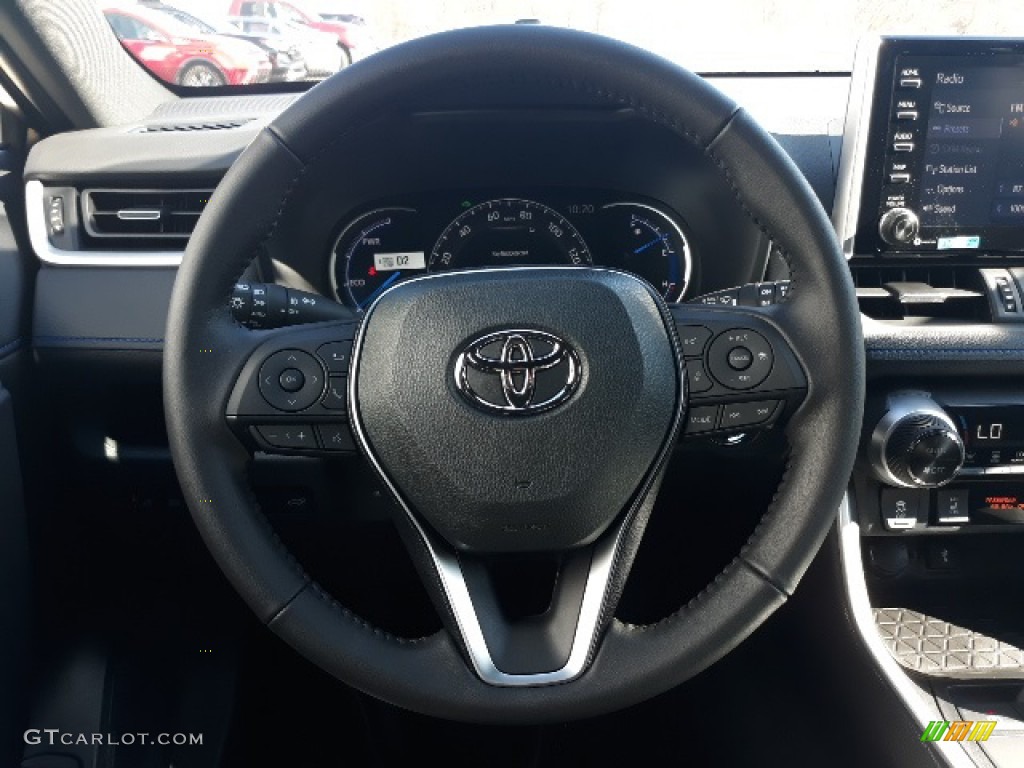 2020 RAV4 XSE AWD Hybrid - Silver Sky Metallic / Black photo #4