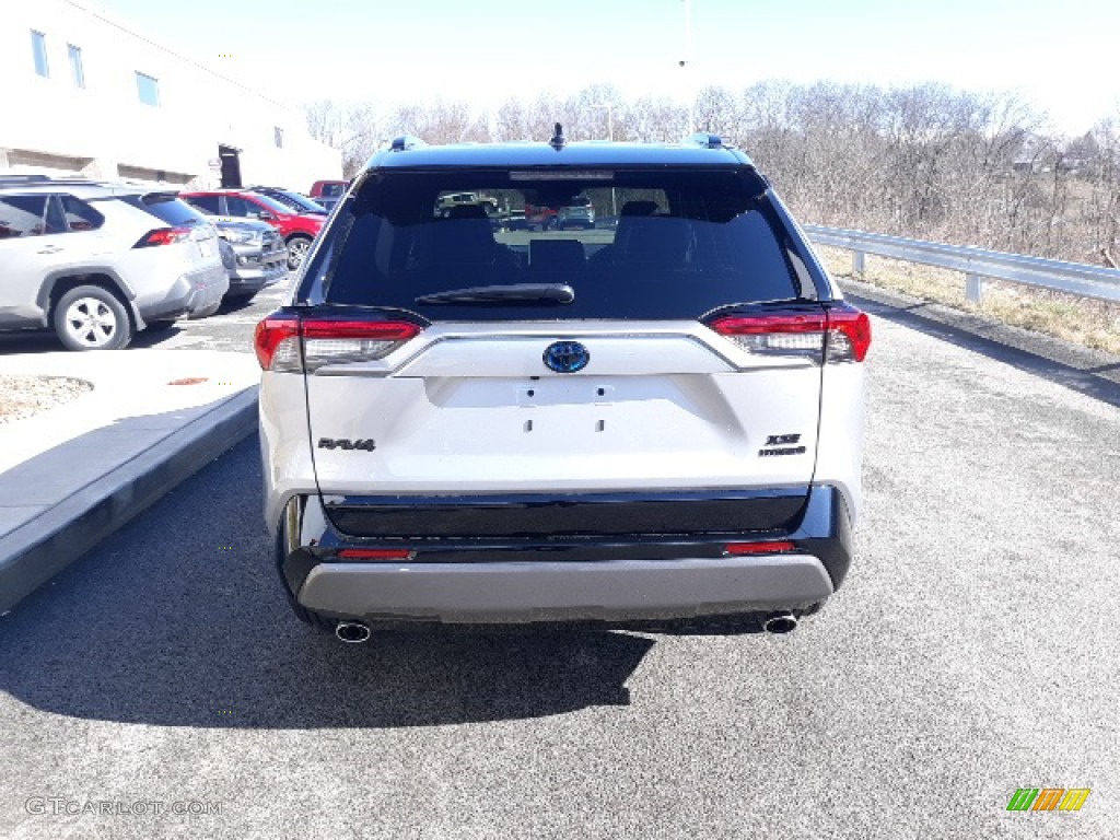 2020 RAV4 XSE AWD Hybrid - Silver Sky Metallic / Black photo #34