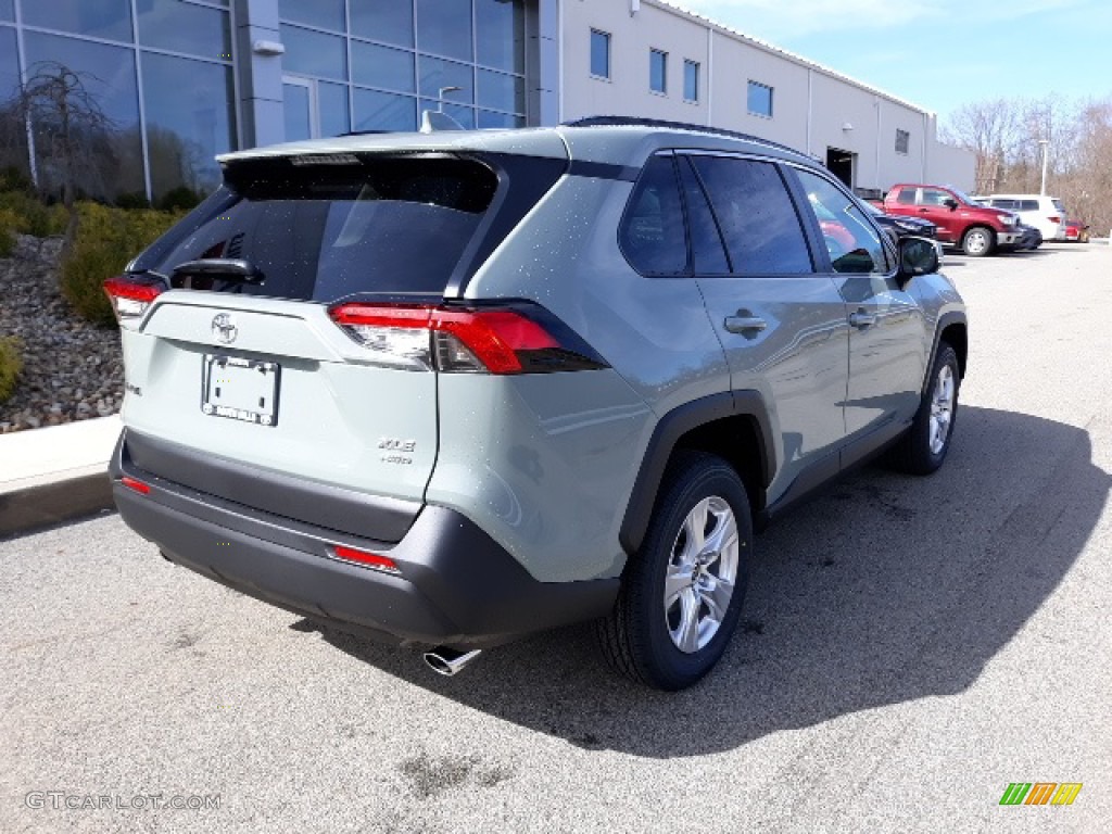 2020 RAV4 XLE AWD - Lunar Rock / Black photo #43