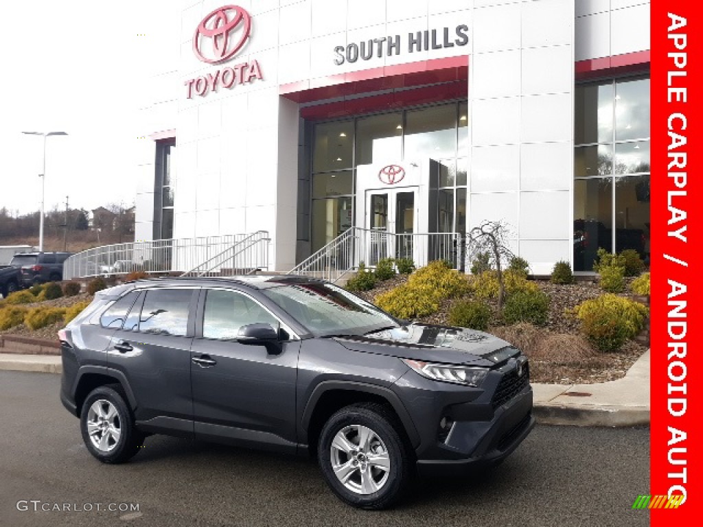 2020 RAV4 XLE AWD - Magnetic Gray Metallic / Light Gray photo #1