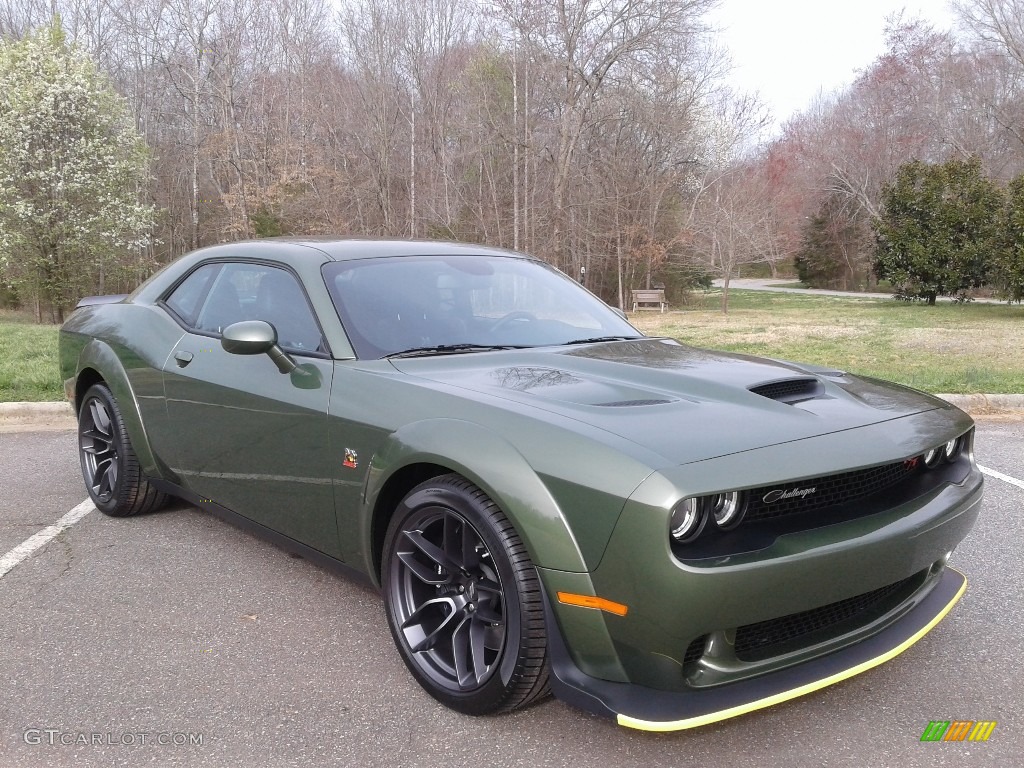 2020 Challenger R/T Scat Pack Widebody - F8 Green / Black photo #4