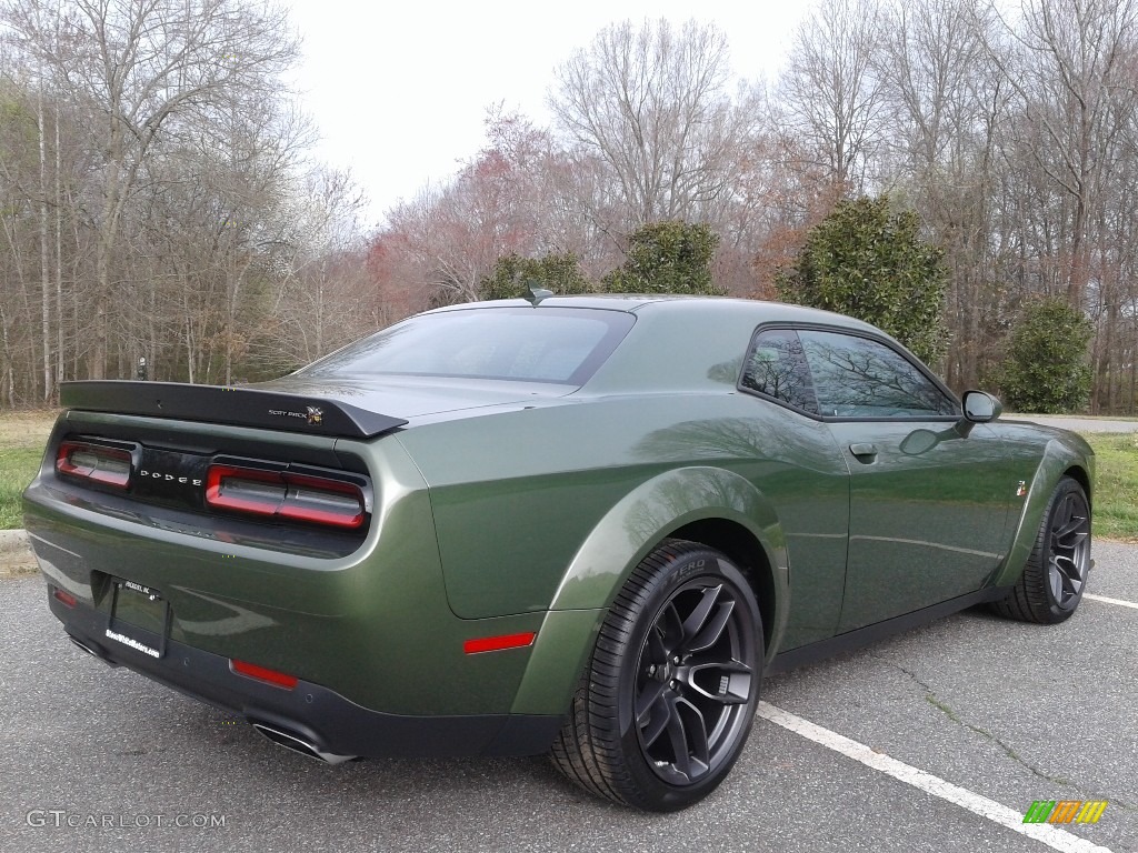 2020 Challenger R/T Scat Pack Widebody - F8 Green / Black photo #6