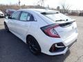 Platinum White Pearl - Civic EX Hatchback Photo No. 2