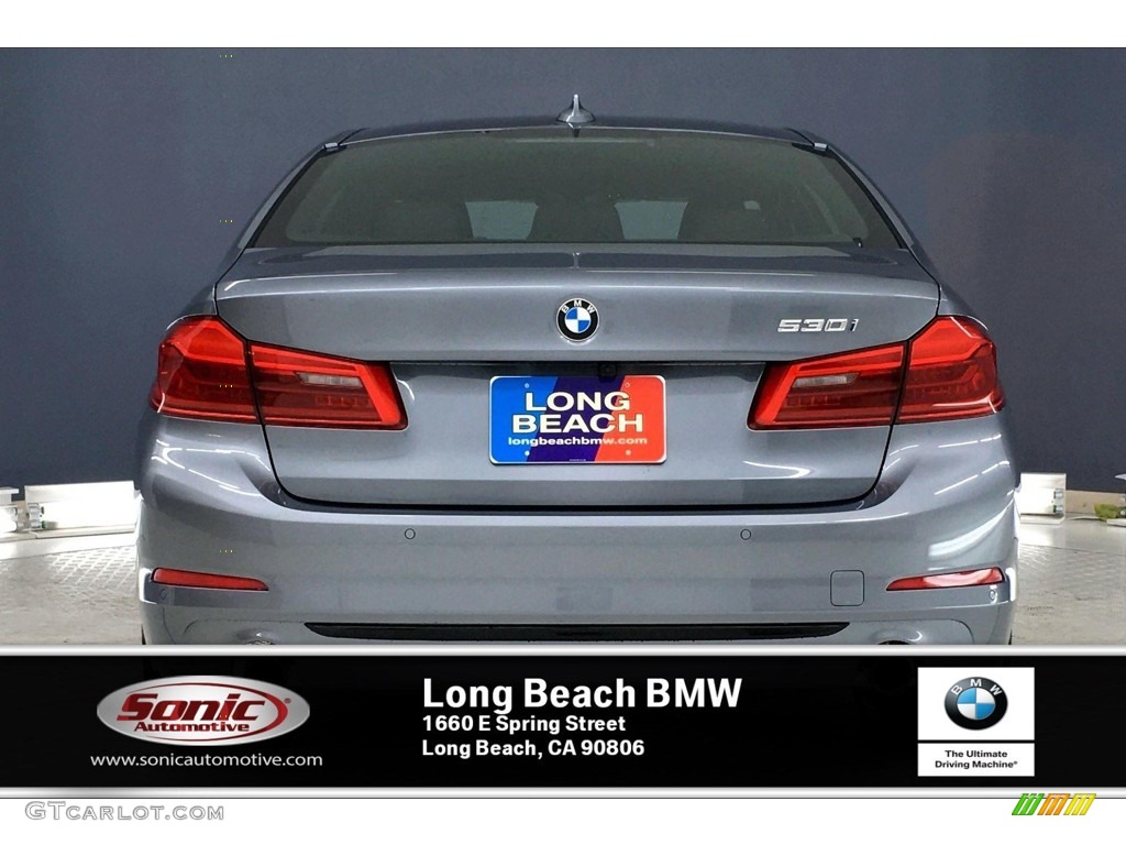 2020 5 Series 530i Sedan - Bluestone Metallic / Black photo #3