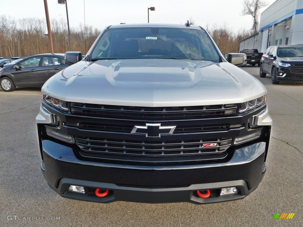 2020 Silverado 1500 LT Trail Boss Crew Cab 4x4 - Silver Ice Metallic / Jet Black photo #4