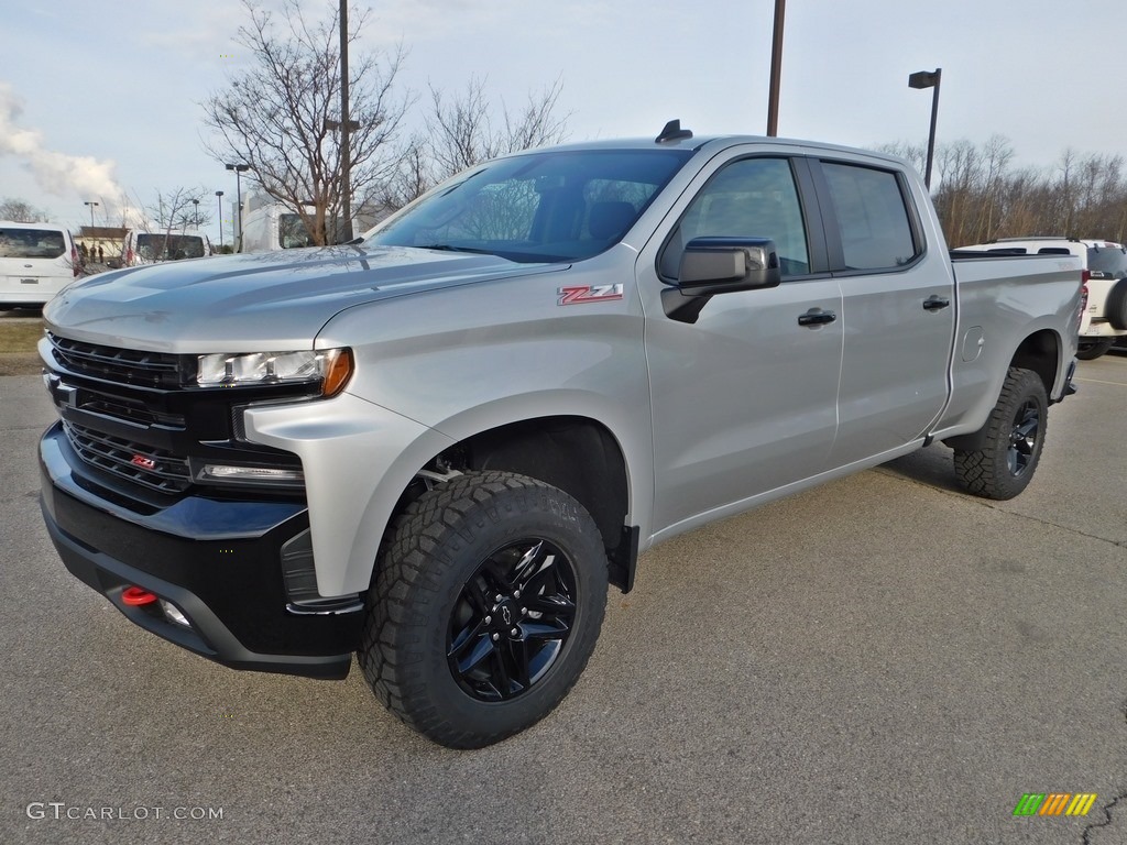 2020 Silverado 1500 LT Trail Boss Crew Cab 4x4 - Silver Ice Metallic / Jet Black photo #5