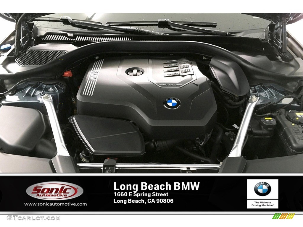 2020 5 Series 530i Sedan - Bluestone Metallic / Black photo #8