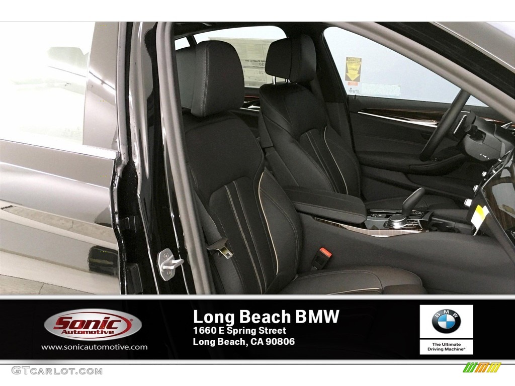 2020 5 Series 530i Sedan - Jet Black / Black photo #7