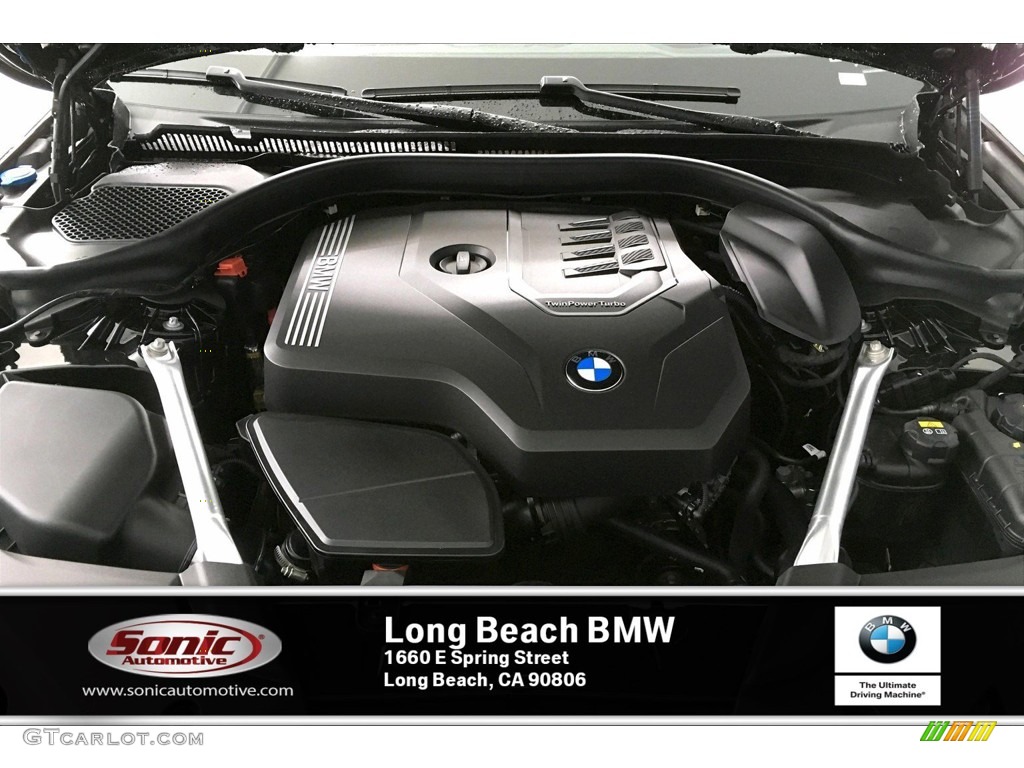 2020 5 Series 530i Sedan - Jet Black / Black photo #8