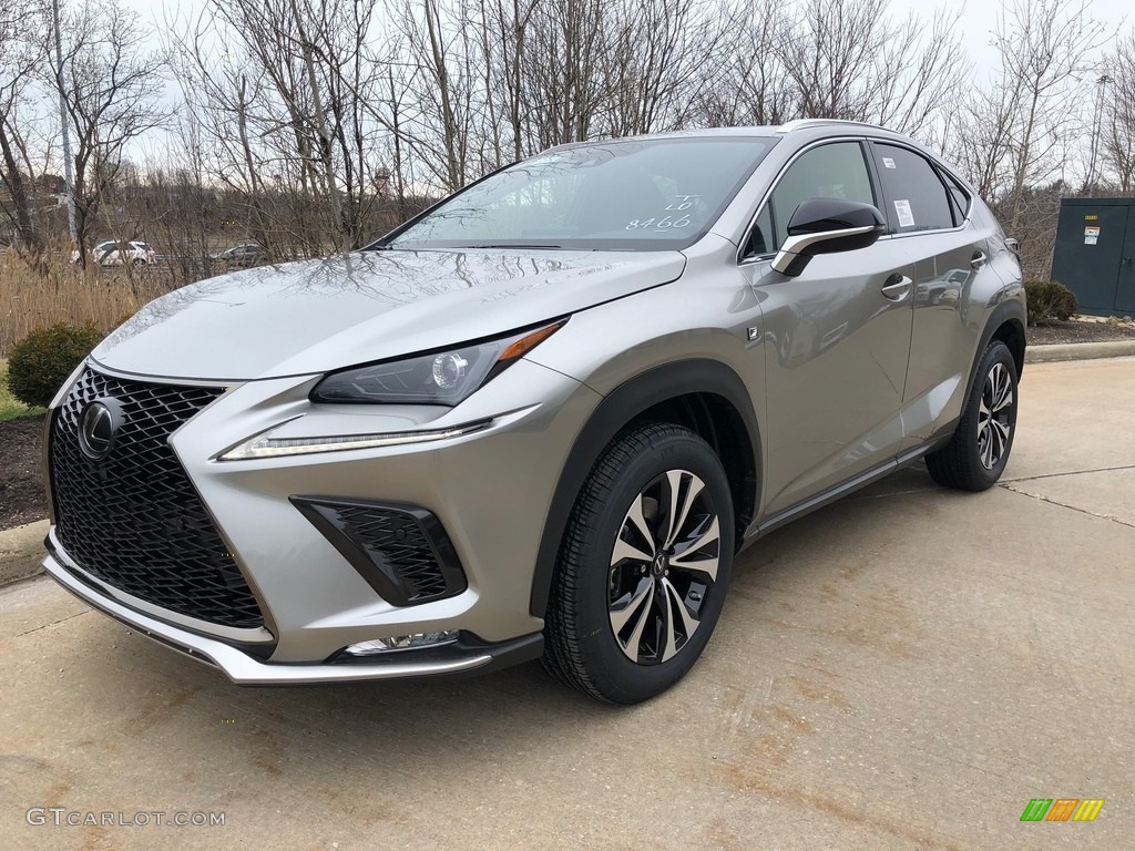 Atomic Silver 2020 Lexus NX 300 F Sport AWD Exterior Photo #137597489