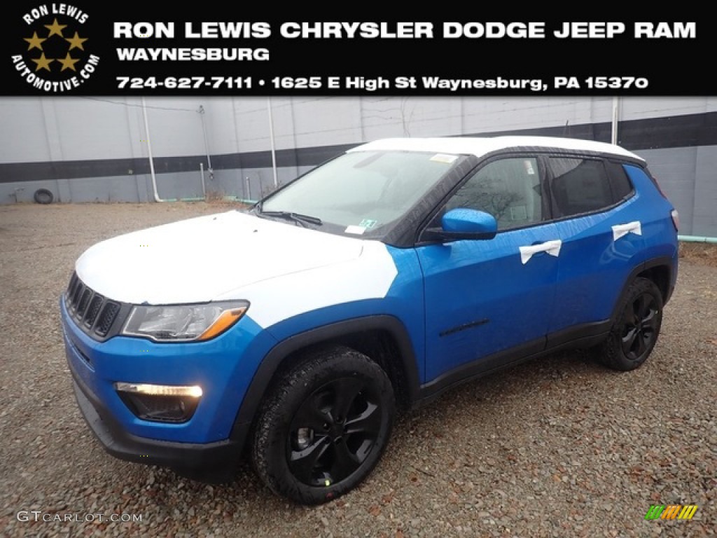 2020 Compass Altitude 4x4 - Laser Blue Pearl / Black photo #1