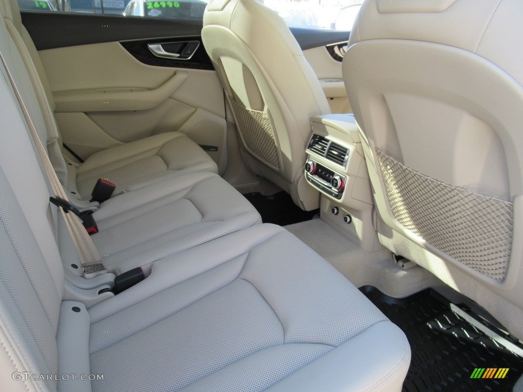 2019 Audi Q7 55 Prestige quattro Rear Seat Photo #137598446
