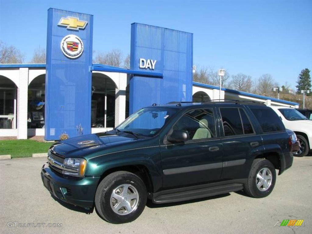 2004 Dark Green Metallic Chevrolet TrailBlazer LS 4x4 #13742934