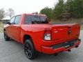 Flame Red - 1500 Big Horn Night Edition Crew Cab 4x4 Photo No. 9