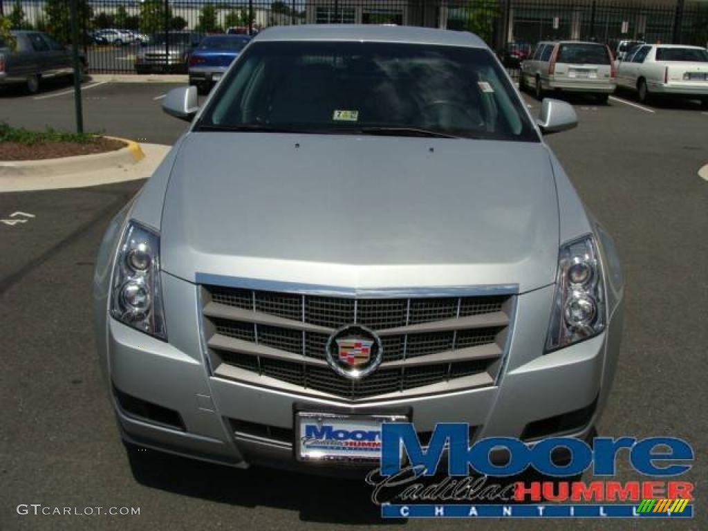 2009 CTS Sedan - Radiant Silver / Light Titanium/Ebony photo #2