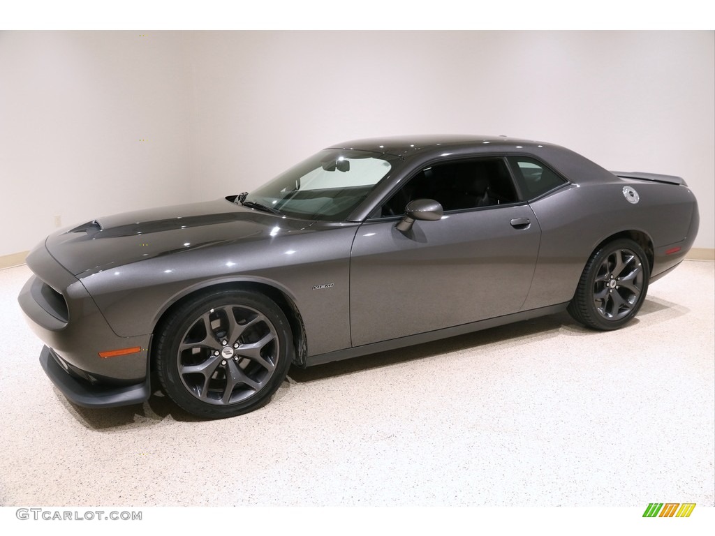 2019 Challenger R/T - Granite Pearl / Black photo #3