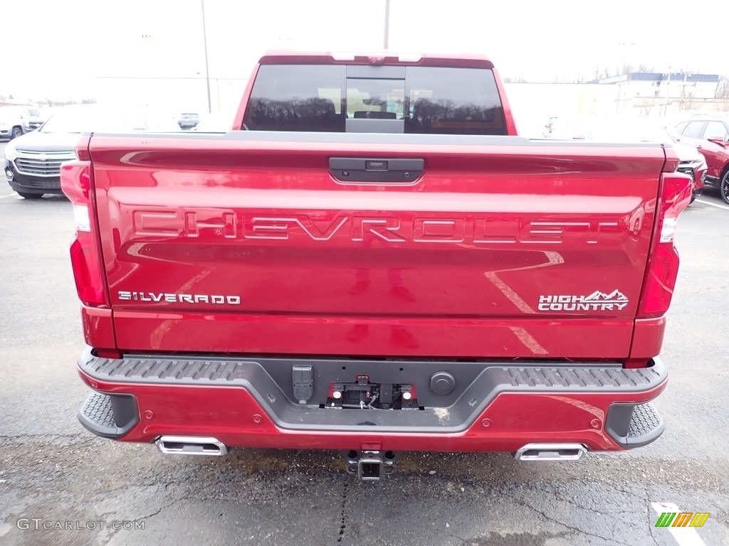 2020 Silverado 1500 High Country Crew Cab 4x4 - Cajun Red Tintcoat / Jet Black photo #4