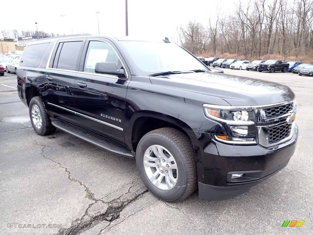 Black Cherry Metallic 2020 Chevrolet Suburban LT 4WD Exterior Photo #137605111