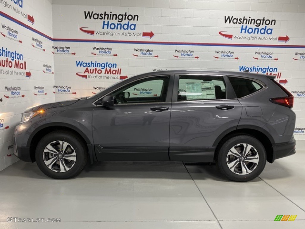 2020 CR-V LX AWD - Modern Steel Metallic / Black photo #5