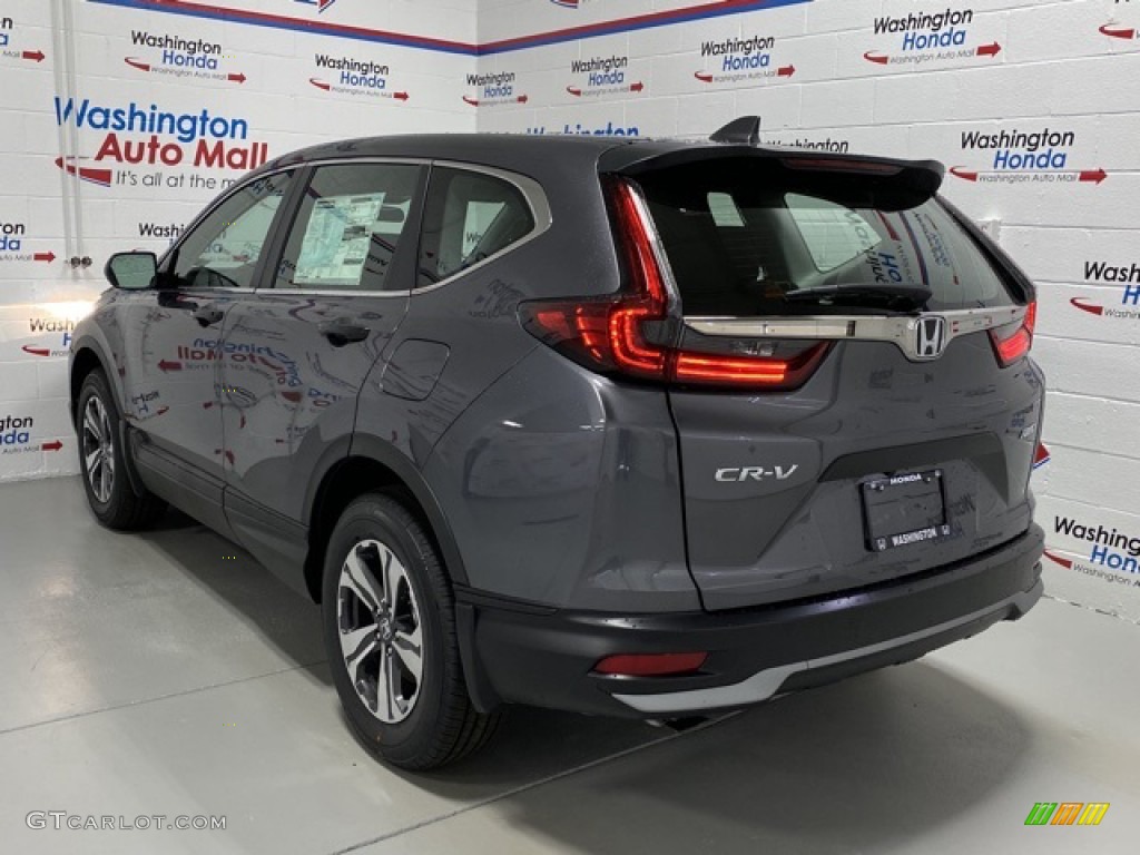 2020 CR-V LX AWD - Modern Steel Metallic / Black photo #6