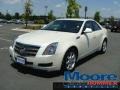 2009 White Diamond Tri-Coat Cadillac CTS Sedan  photo #1