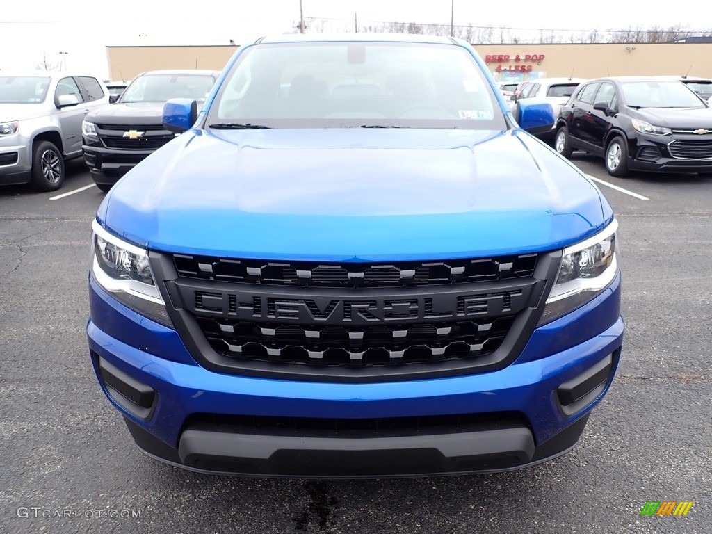 2020 Colorado LT Extended Cab 4x4 - Kinetic Blue Metallic / Jet Black photo #8