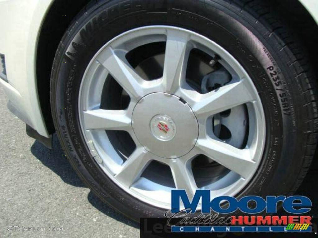 2009 CTS Sedan - White Diamond Tri-Coat / Light Titanium/Ebony photo #6