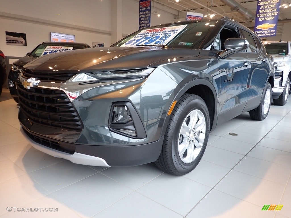 2020 Blazer LT AWD - Nightfall Gray Metallic / Jet Black photo #2