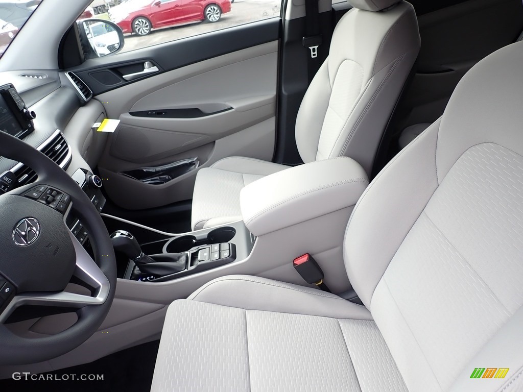 Gray Interior 2020 Hyundai Tucson SEL AWD Photo #137608680