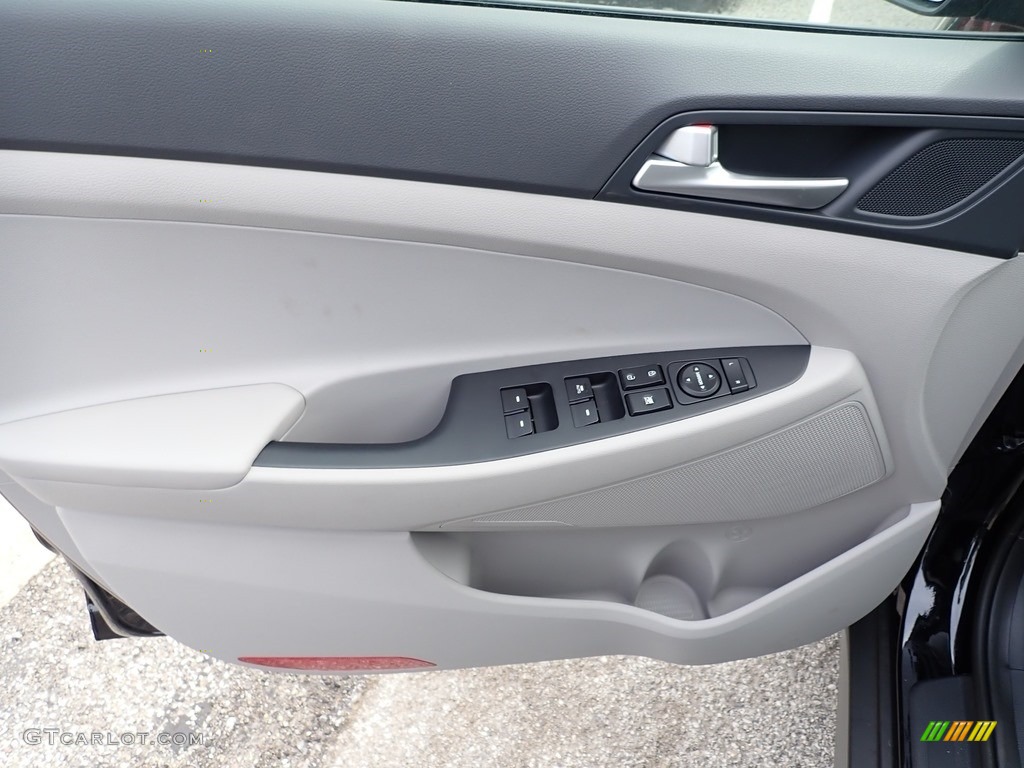 2020 Hyundai Tucson SEL AWD Gray Door Panel Photo #137608708