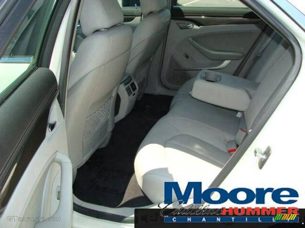 2009 CTS Sedan - White Diamond Tri-Coat / Light Titanium/Ebony photo #12