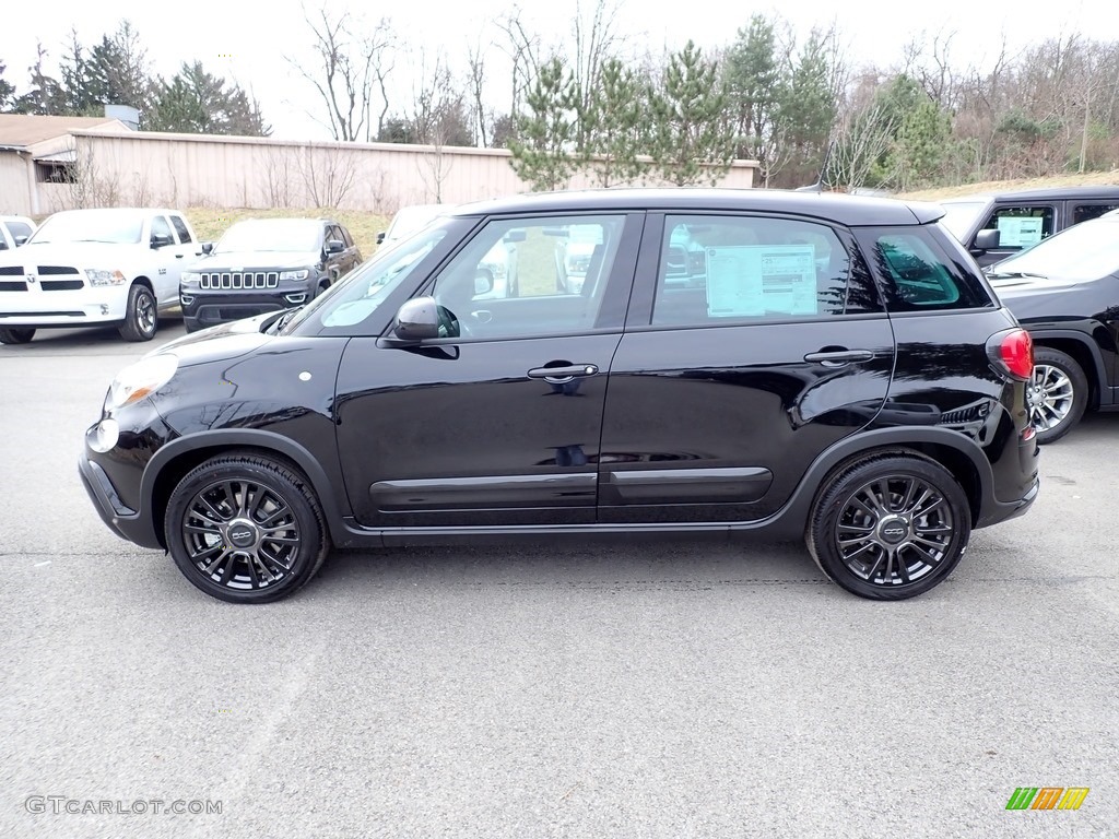 Black 2020 Fiat 500L Trekking Exterior Photo #137610244