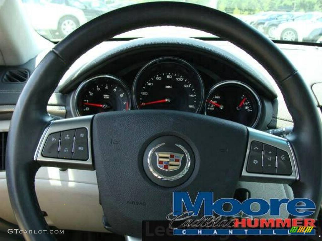 2009 CTS Sedan - White Diamond Tri-Coat / Light Titanium/Ebony photo #19