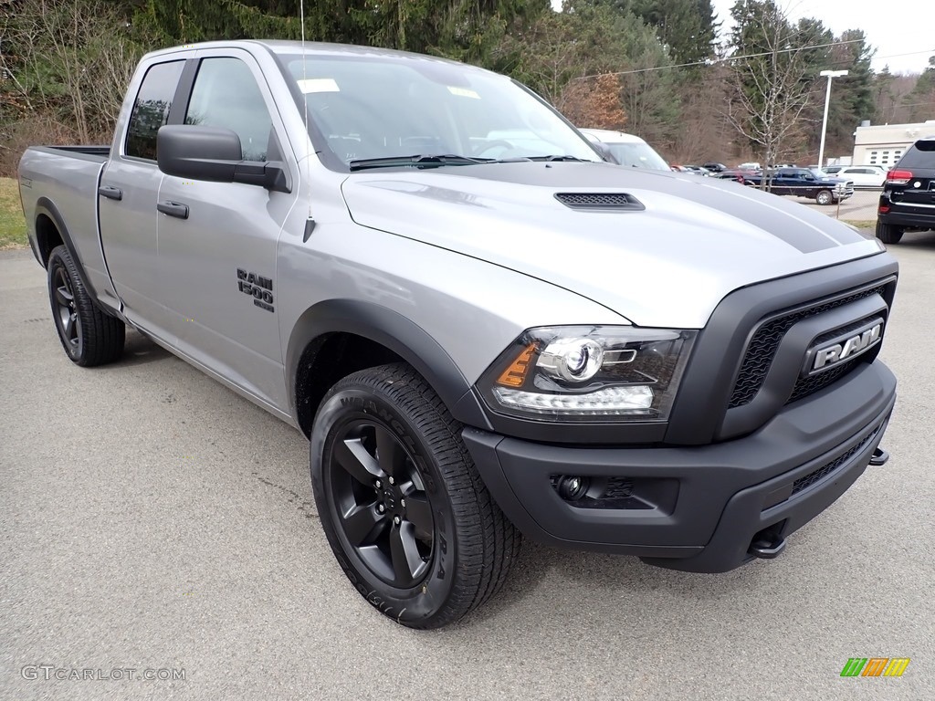 2020 1500 Classic Warlock Quad Cab 4x4 - Billet Silver Metallic / Black/Diesel Gray photo #8