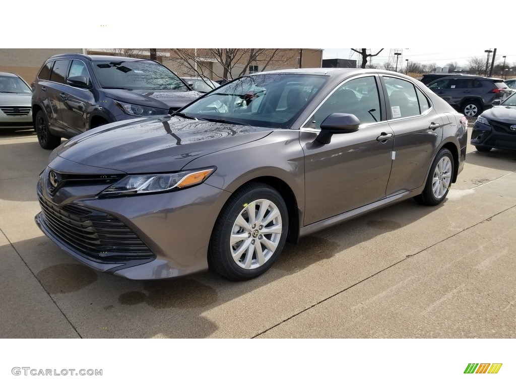 2020 Camry LE - Predawn Gray Mica / Ash photo #1