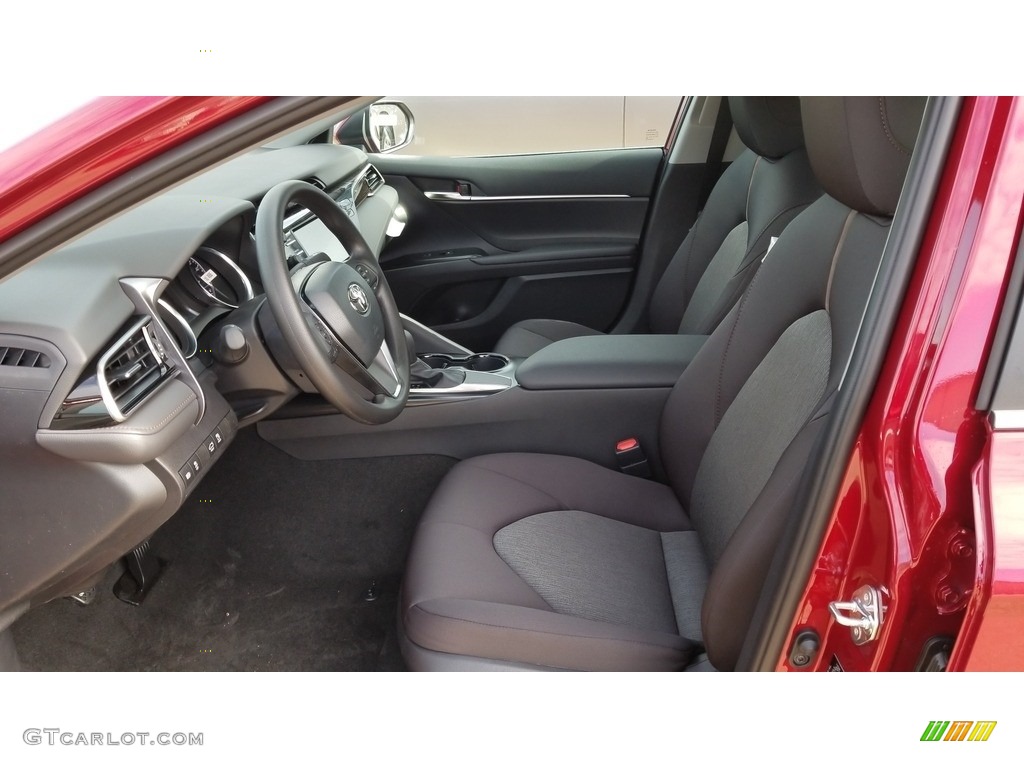 2020 Camry LE - Ruby Flare Pearl / Black photo #2
