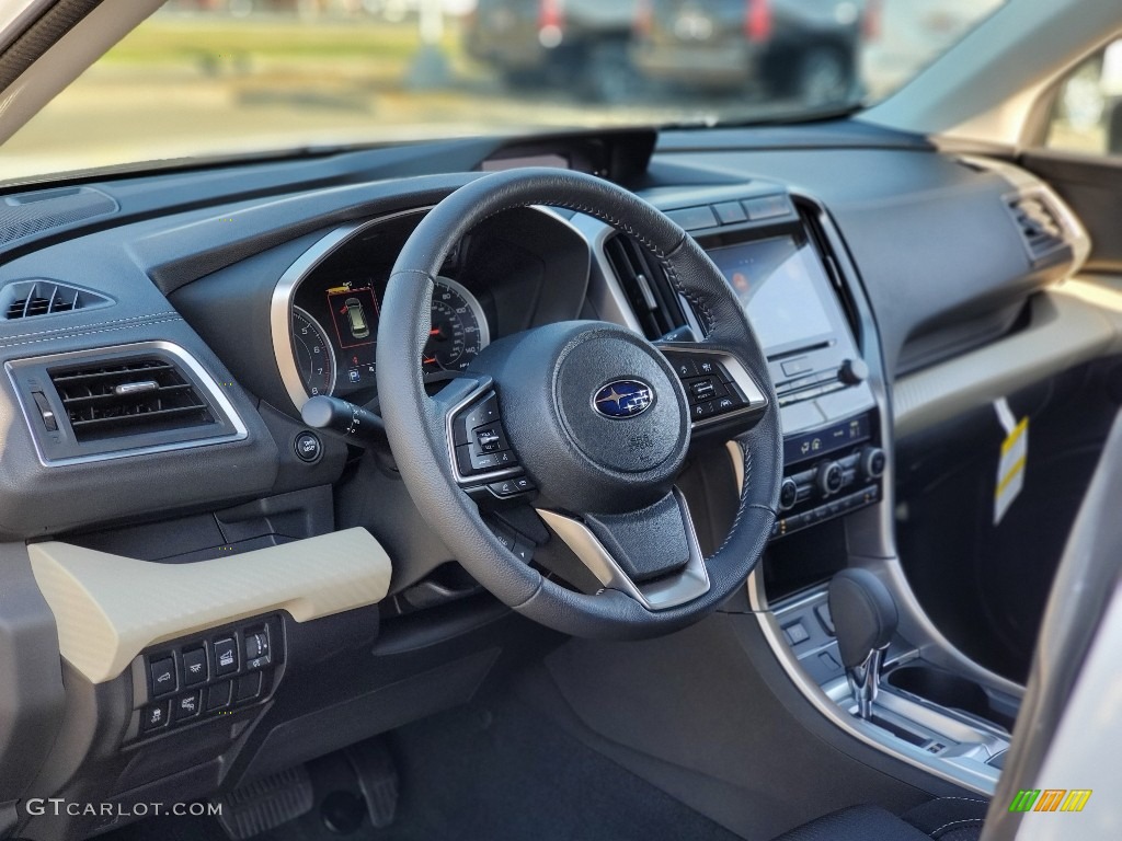 2020 Subaru Ascent Premium Slate Steering Wheel Photo #137615047