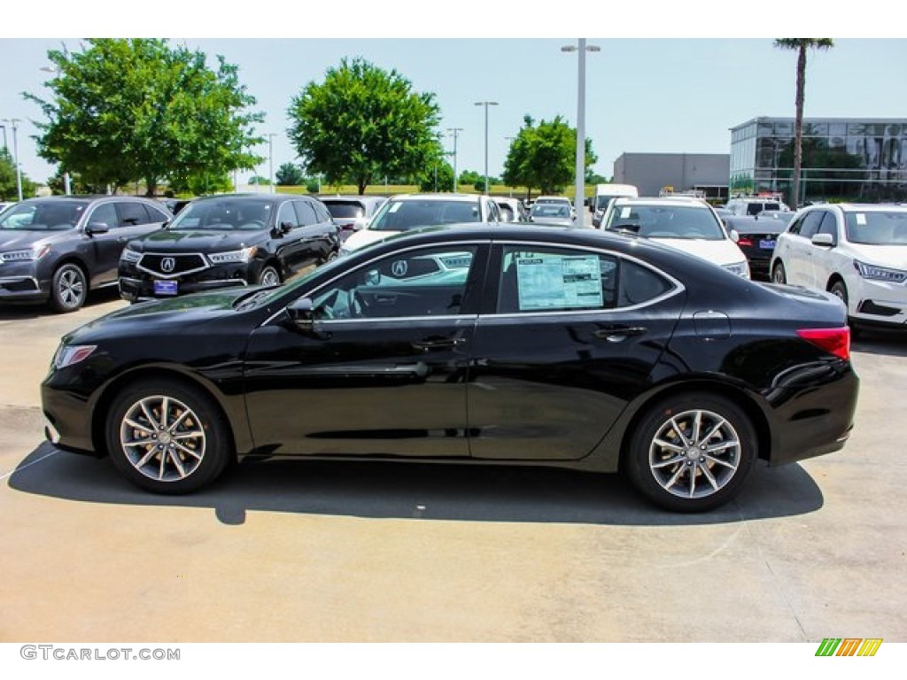 2020 TLX Sedan - Majestic Black Pearl / Ebony photo #4