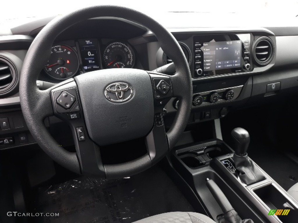 2020 Tacoma SR Double Cab 4x4 - Silver Sky Metallic / Cement photo #3