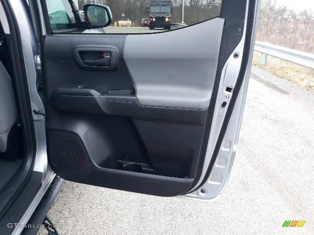 2020 Tacoma SR Double Cab 4x4 - Silver Sky Metallic / Cement photo #38