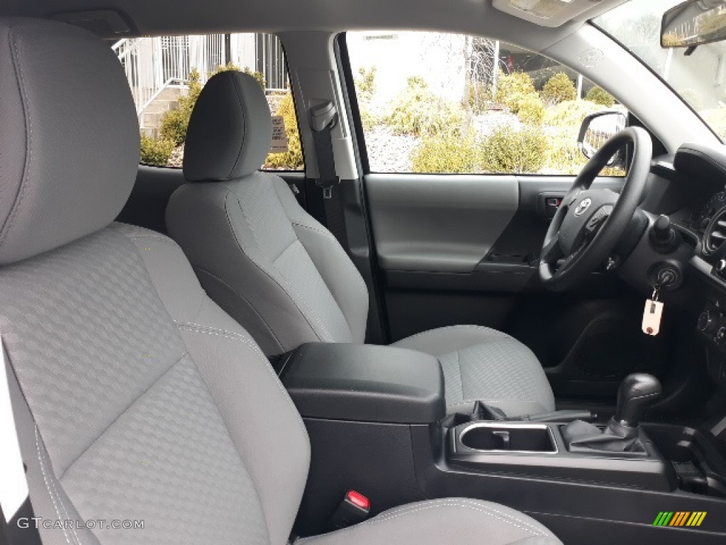 2020 Tacoma SR Double Cab 4x4 - Silver Sky Metallic / Cement photo #40