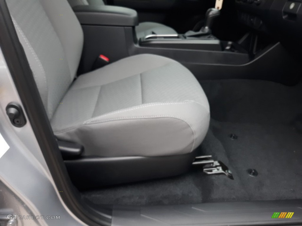 2020 Tacoma SR Double Cab 4x4 - Silver Sky Metallic / Cement photo #42